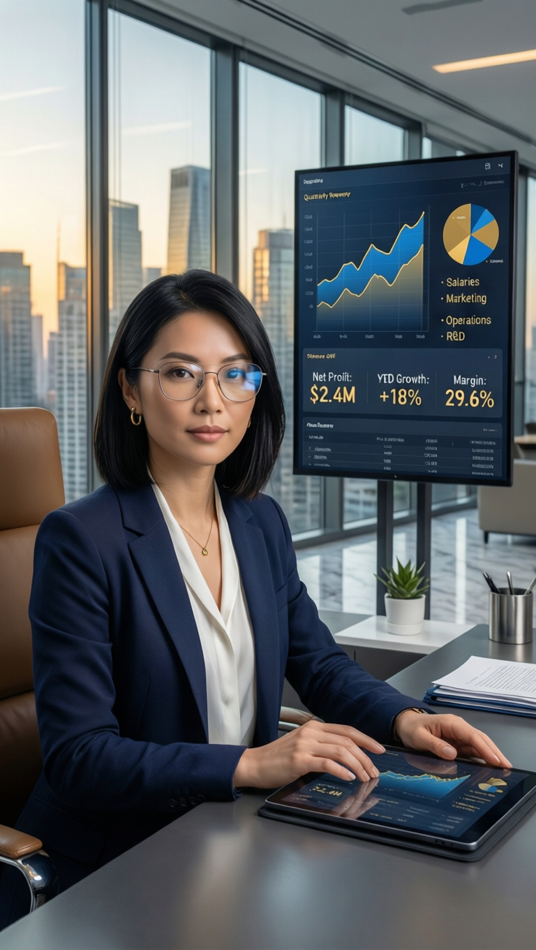 Financial Dashboard & Reporting